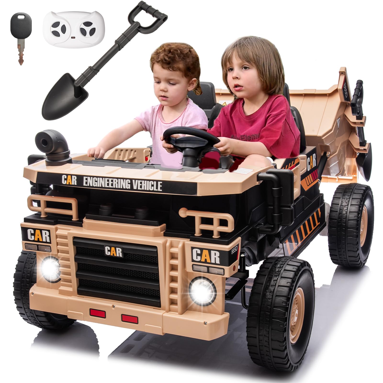 24V Ride On Toys for Big Kids 24V Ride On Dump Truck Kids' Electric Vehicle