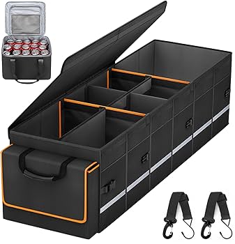 Amazon.com: Car Trunk Organizer and Storage with Lid Amazon.com: Car Trunk Organizer and Storage with Lid