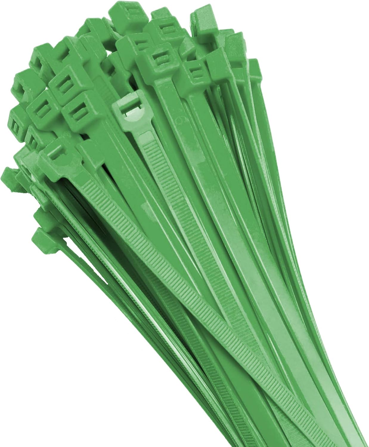 Electriduct 8" Nylon Cable Zip Ties SelfLocking Adjustable