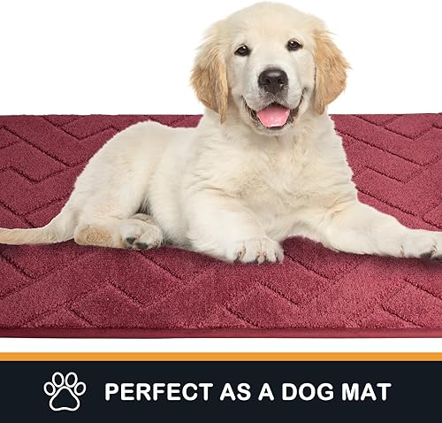 Miniatura 6 de PURRUGS - Tapete que atrapa la suciedad, antideslizante y lavable a máquina, 24 x 59 pulgadas, para puerta de entrada y trasera, muy absorbente,