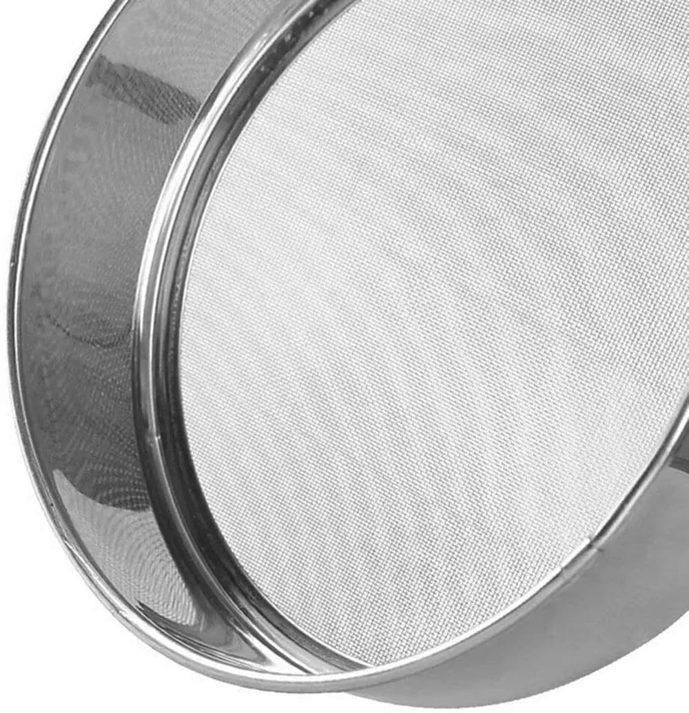 20 cm 304 SUS Laborsieb – Mehrzweck-Mehlsieb und Pulverfilter (2–500 Mesh)(70)