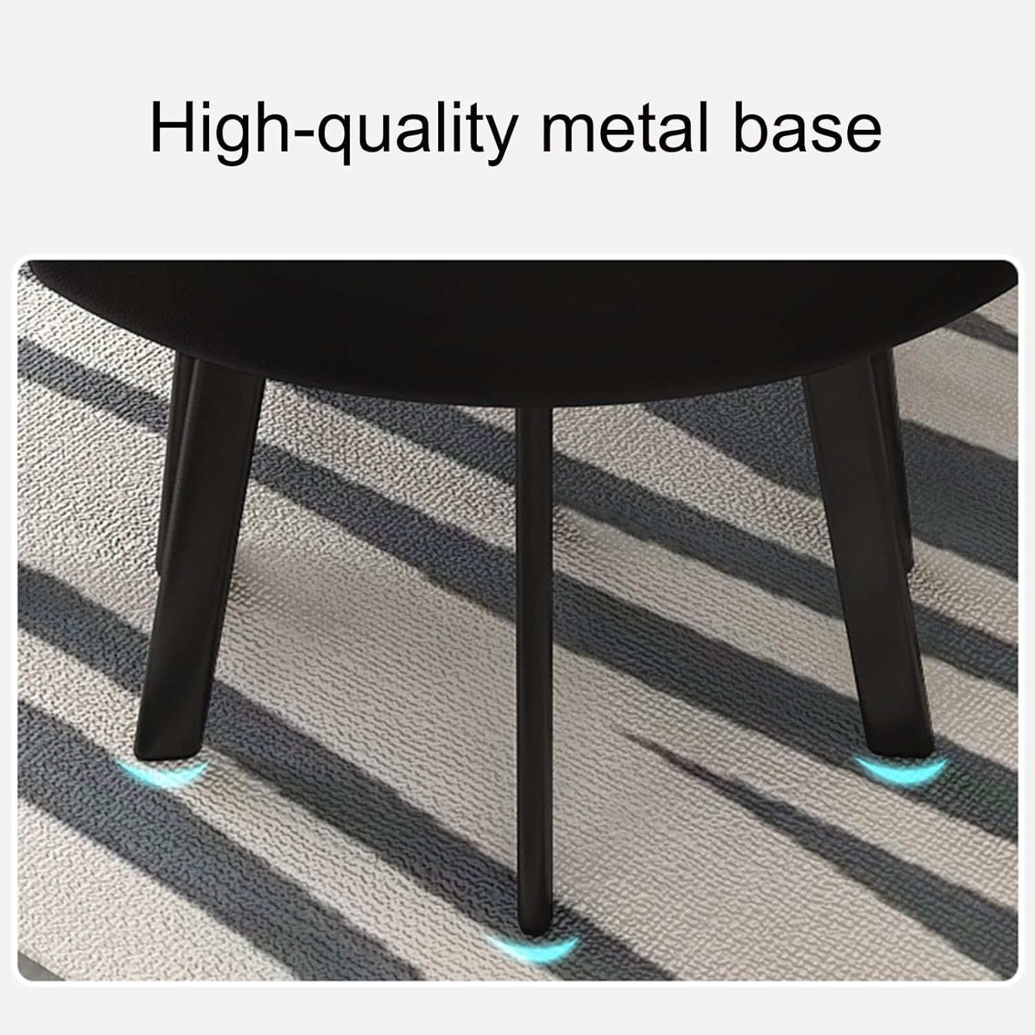 Office Reception Table and Chair Set, Coffee Table for Conference Room, Round Table and Chair Set for Living Room Bedroom，Brown