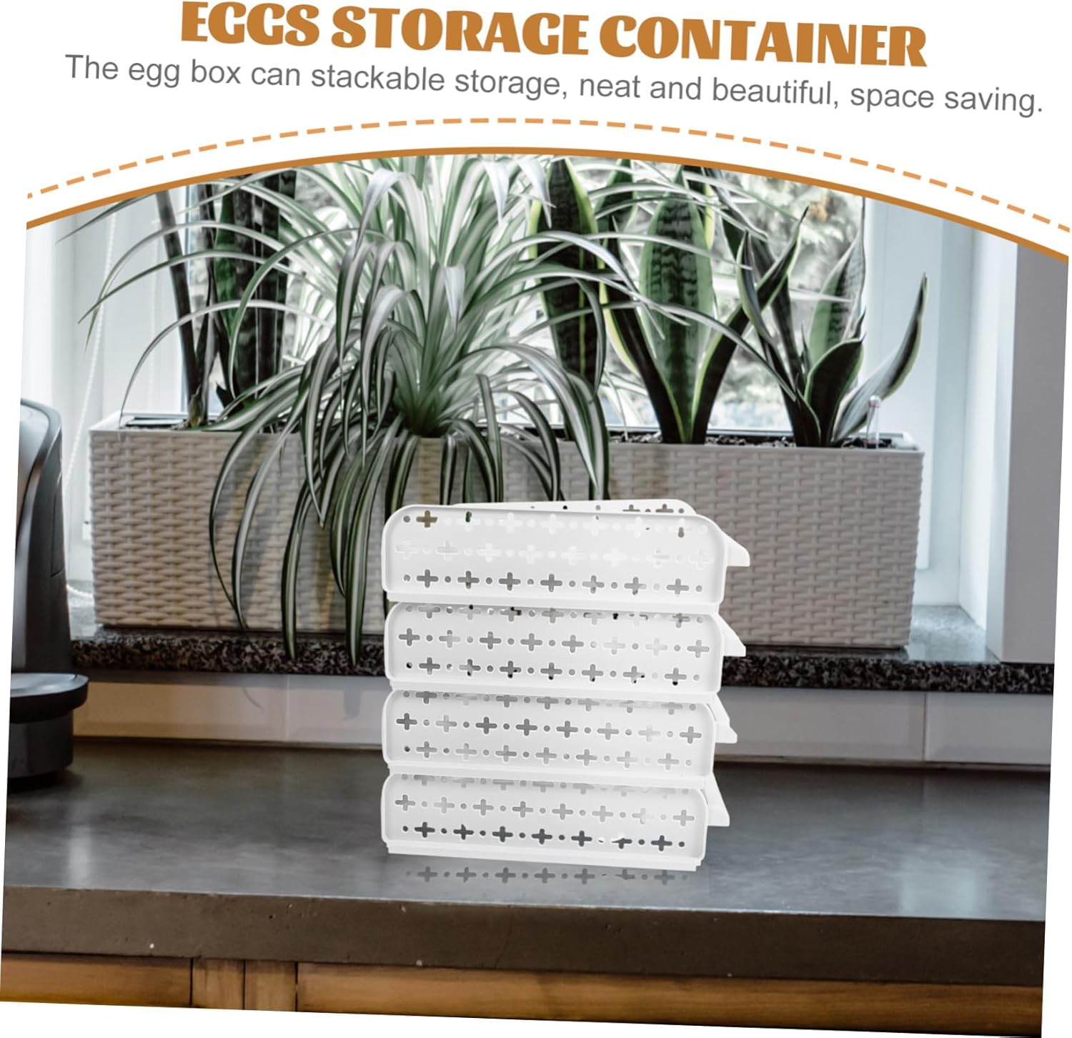30grids Egg Storage Box Plastic Eggs Per Home Storage Organization Easy Clean Random Style