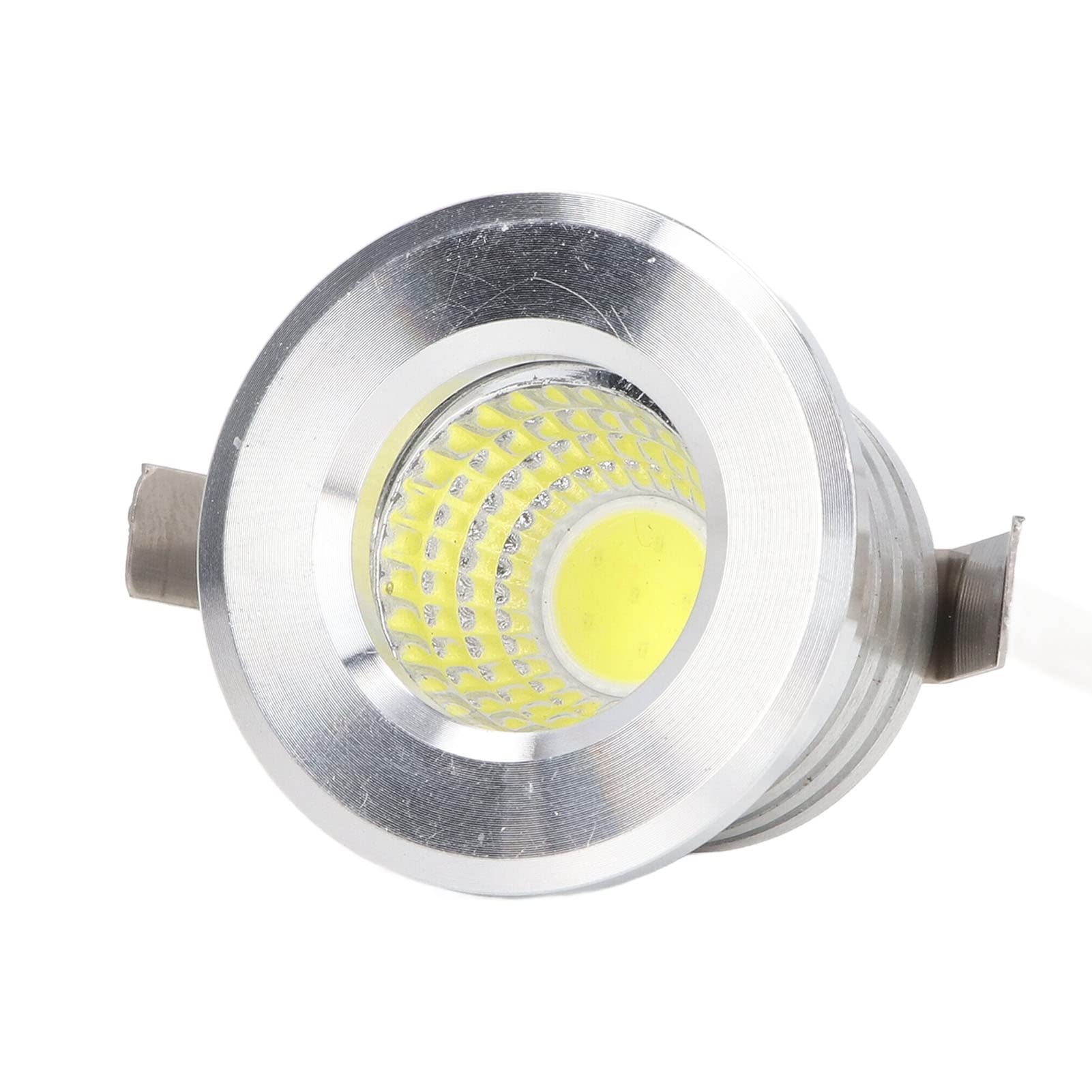 Mini LED Spot Light 3W Warm White 3000K for Artwork Jewelry Display Small Recessed Ceiling Light Micro Reading Lighting with Stable Heat Dissipation and Embedded Installation (Warm White Light 3000K) - Image 3