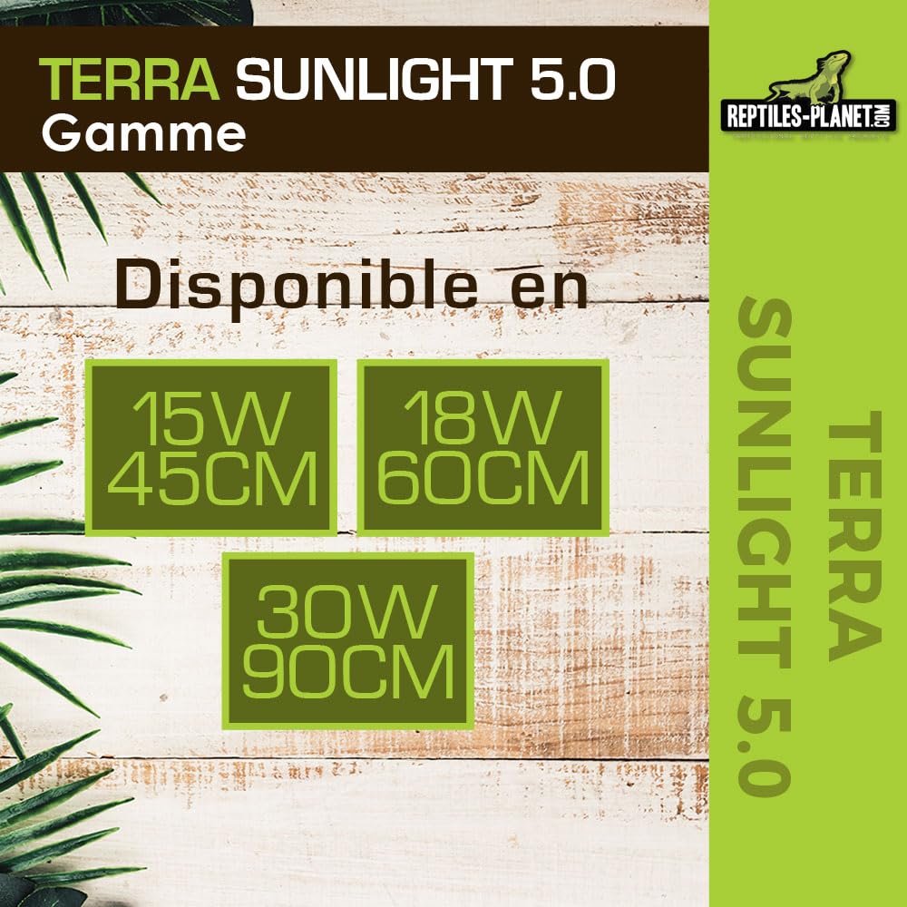 Reptiles Planet Beleuchtung Terra Sunlight T8 5,0 30 W/90 cm