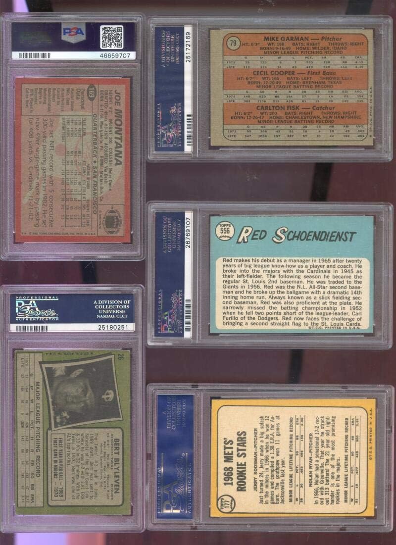 1983 Topps #169 Joe Montana San Francisco 49ers PSA 9 MINT Graded Football Card