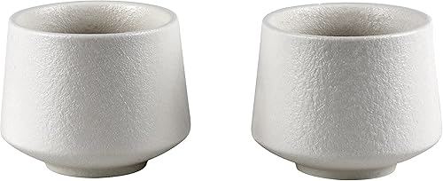 Miniatura 1 de SYJAN HOME Juego de tazas de té de cerámica, tazas de café pequeñas de 6.5 onzas para capuchino, café con leche, tazas de té sin mango, tazas de