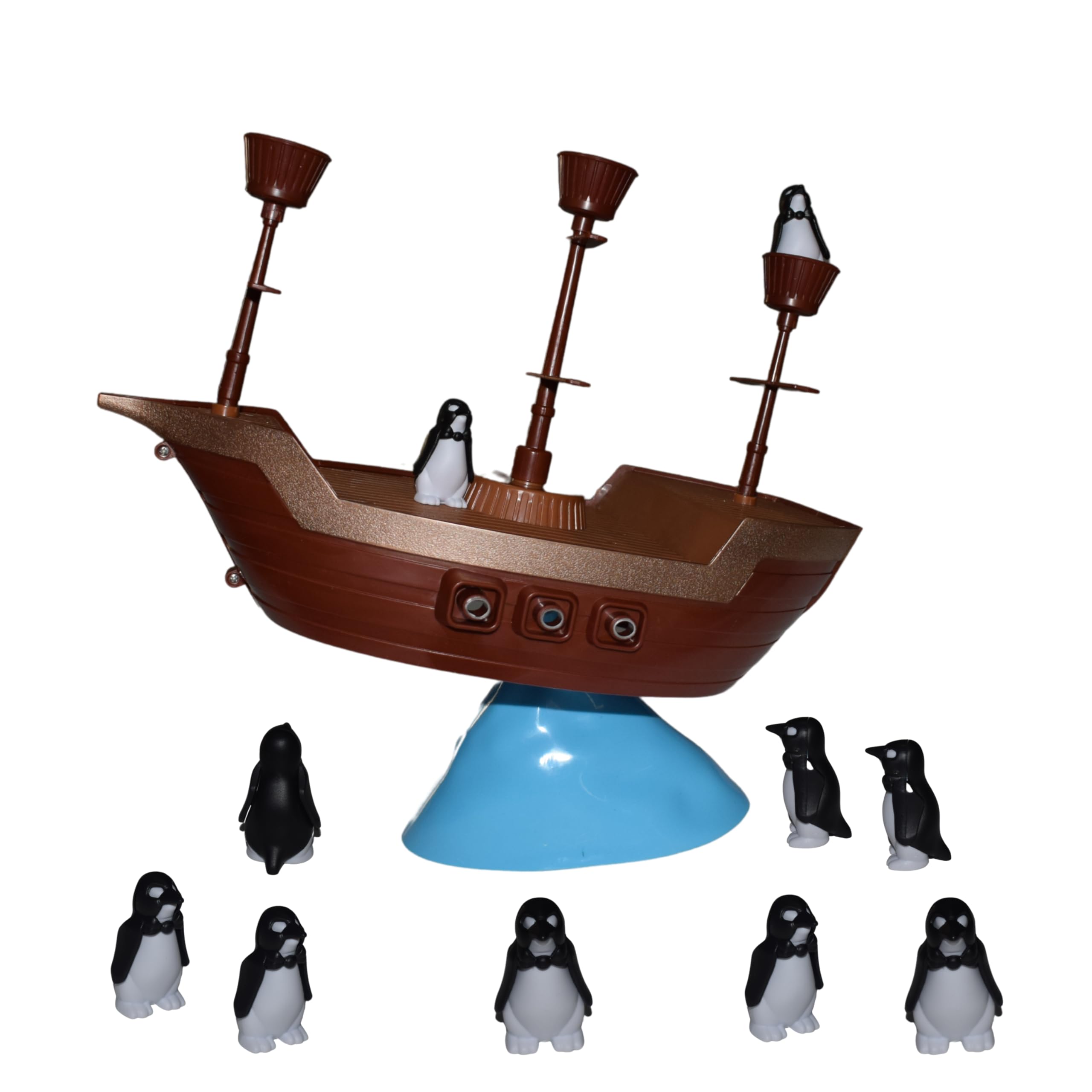 JAMERPD Pirates and Penguins Ship Balance Game