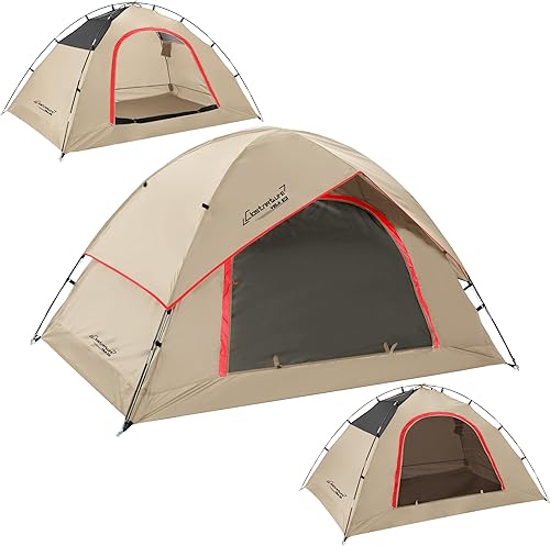 Miniatura 11 de Tienda de campaña para 2 personas, 4 personas, 6 personas - Tiendas de campaña impermeables para 2 personas, tienda de campaña pequeña y fácil de