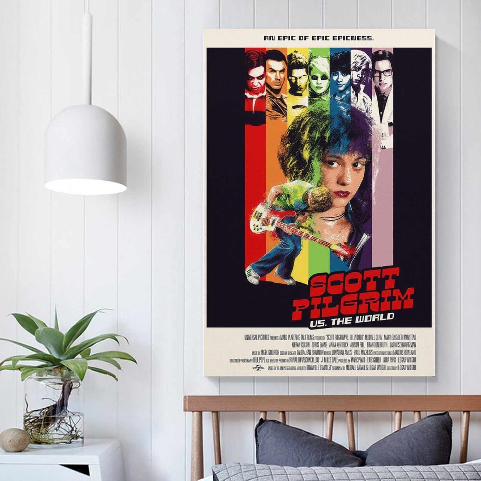 Scott Pilgrim Contra O Mundo (2010) - Poster US - 2632*3949px - Foto 10