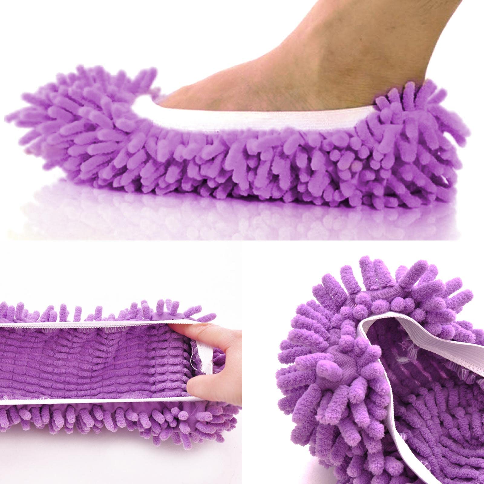 SAFIGLE Chaussons Serpillères Pour Un Nettoyage Efficace