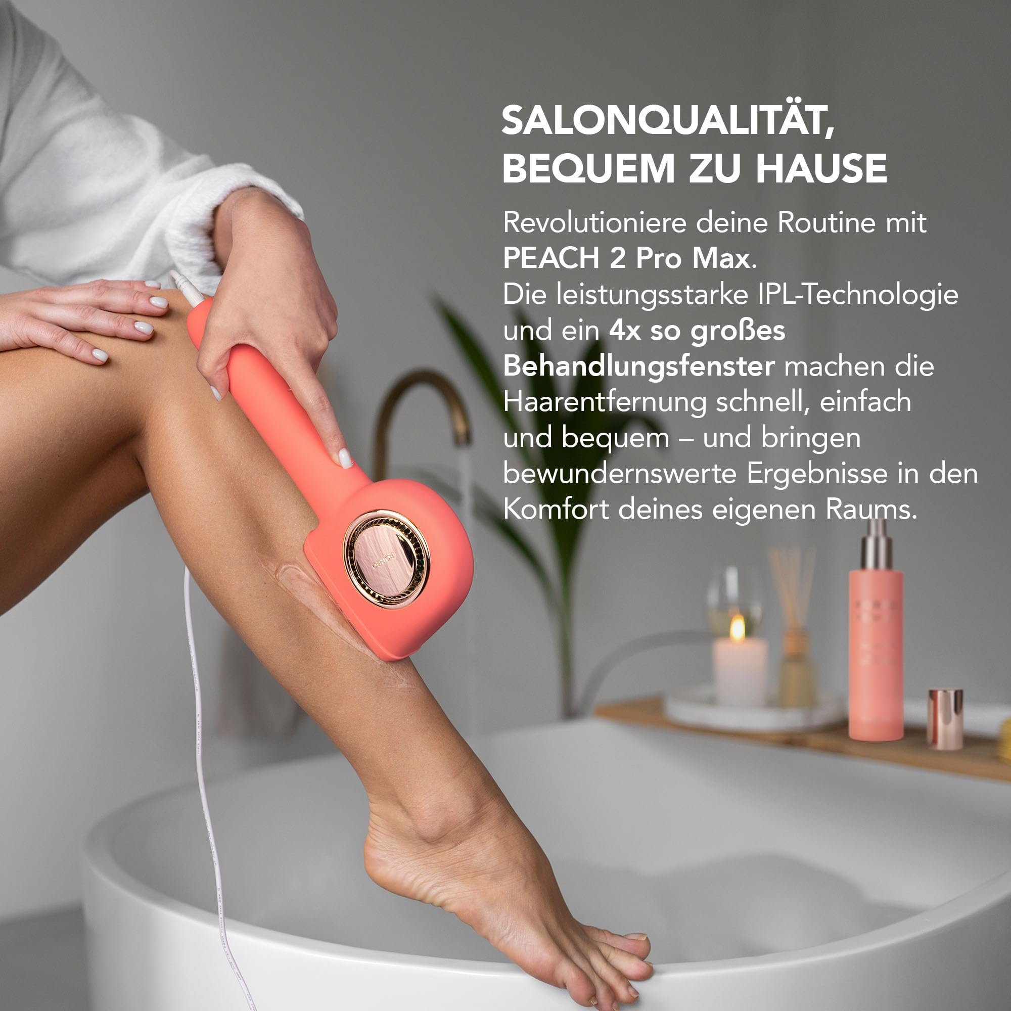 FOREO PEACH 2 Pro Max IPL-Haarentfernungsgerät - Beauty & Pflege