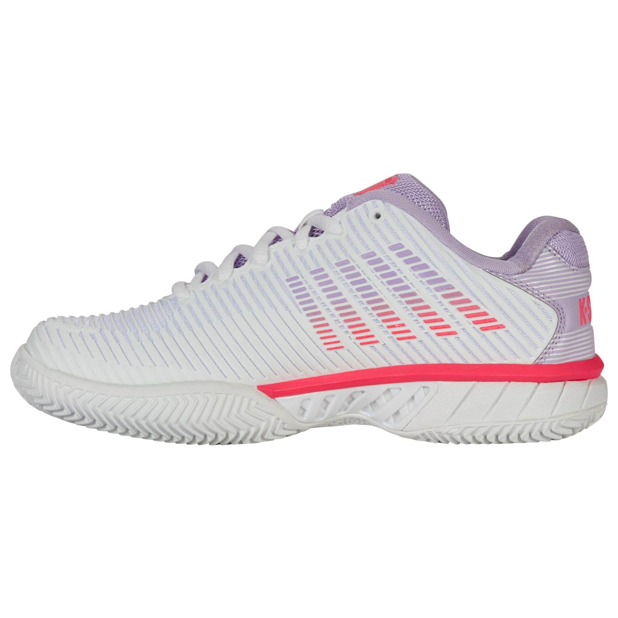 K-Swiss Hypercourt Express 2, Tenis Shoe Mujer, Wht Orchdptl Nblz, 43 EU