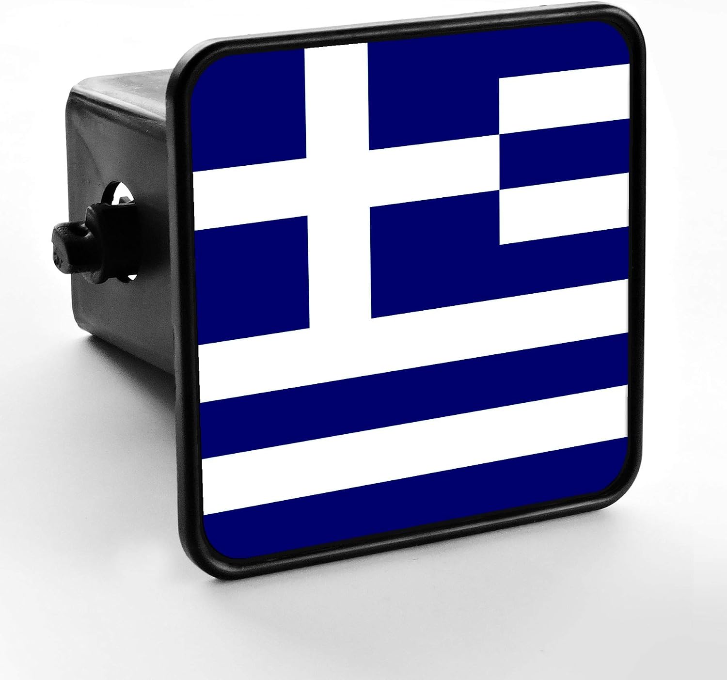 Trailer Hitch Cover - Flag of Greece (Greek)