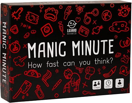 NSFW Not Safe For Work Edition Manic Minute Thrilling Card Adult Game