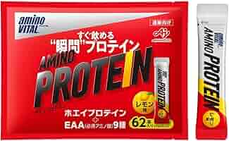 味の素 - アミノプロテイン　レモン味　60本入り×2箱　合計120本　新品　匿名配送 アミノバイタル」アミノプロテイン（レモン味