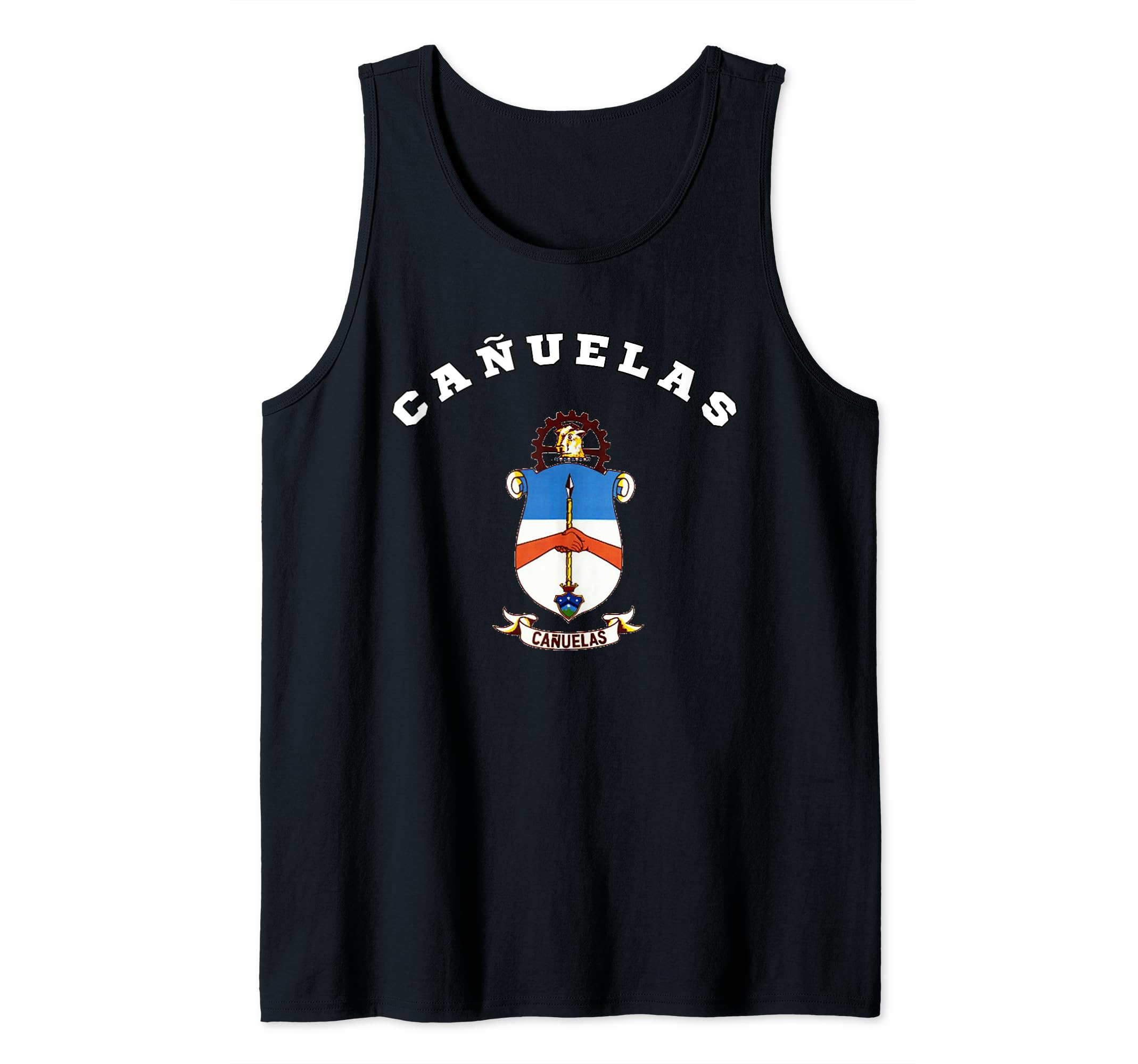Canuelas Coat of arms Flag pride national Gift Souvenir Tank Top