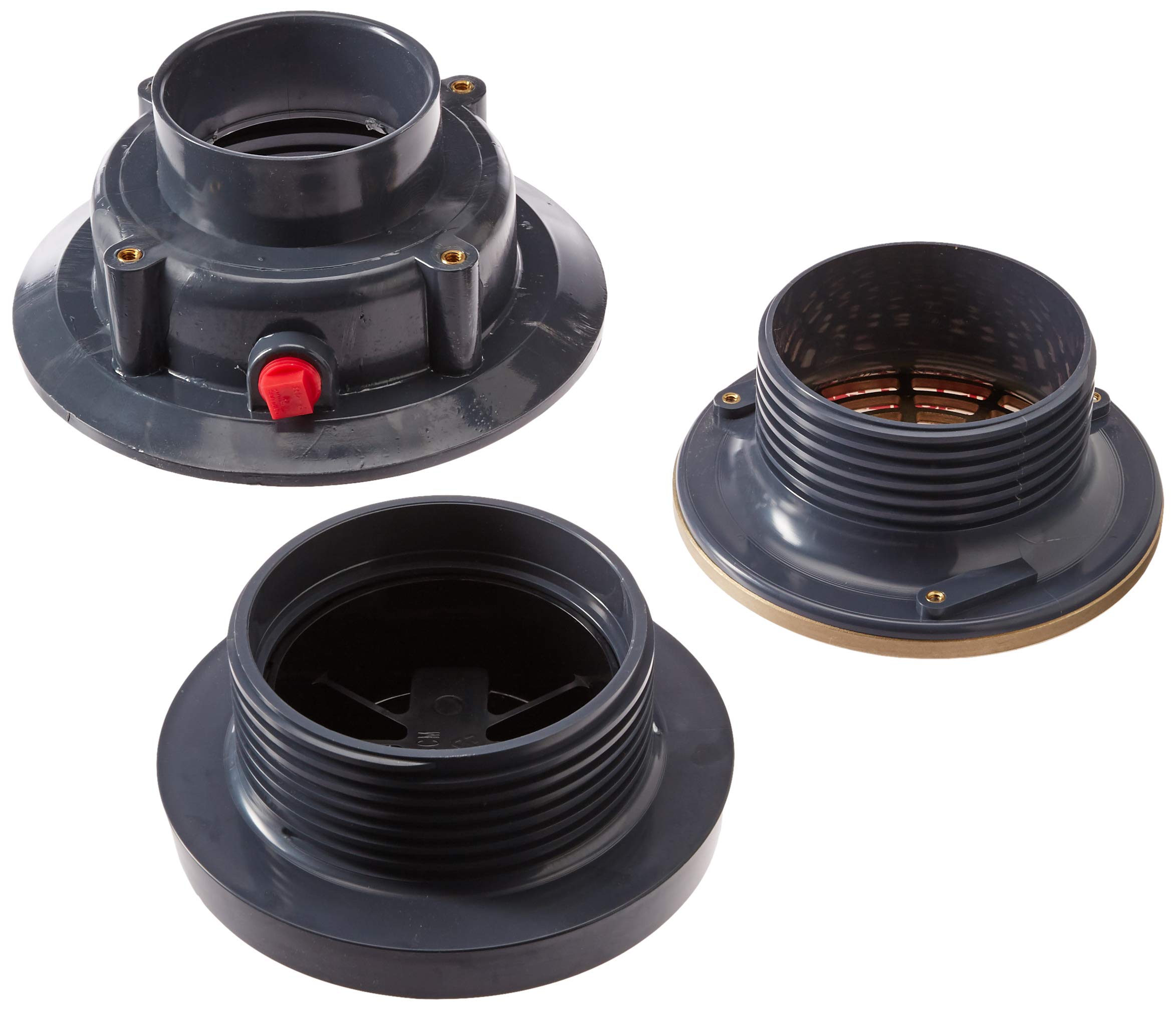 Soux Chief 833-3PNR Finish Line Adjustable Floor Drain Schlage 40