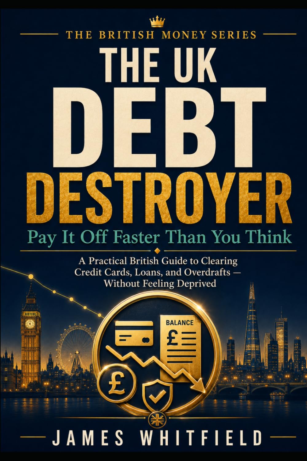 The UK Debt Destroyer: Pay It Off Faster Than You Think: A Practical British Guide to Clearing Credit Cards, Loans, and Overdrafts — Without Feeling Deprived (The British Money Series)