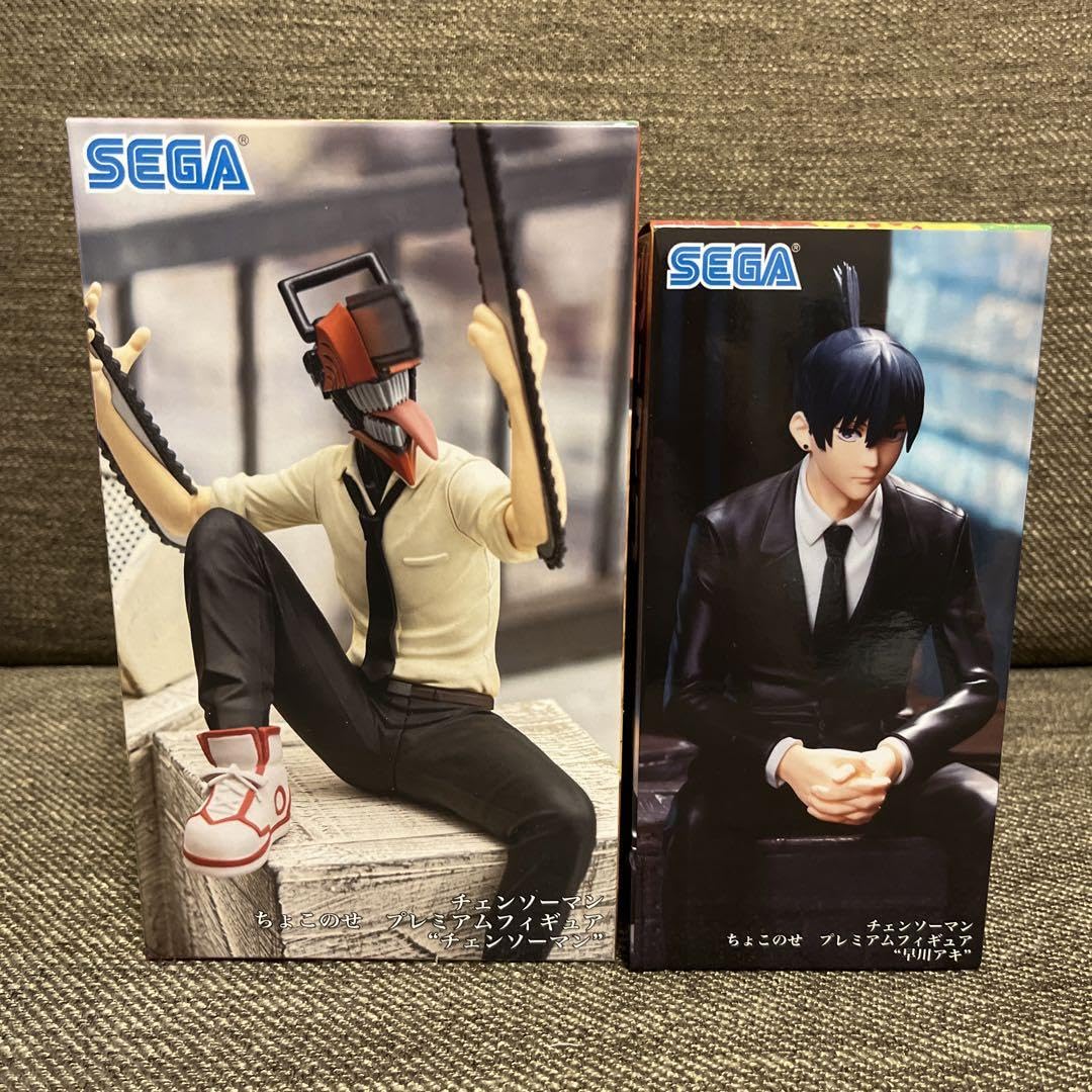 チェンソーマン　早川アキ　ちょこのせプレミアムフィギュア 2個セット Amazon | セガ チェンソーマン ちょこのせ プレミアムフィギュア