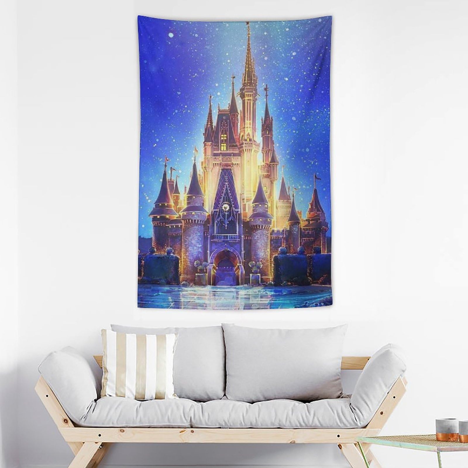 Amazon.co.jp: ディズニー 城 特大 ポスター 抽象 北欧 幻お城