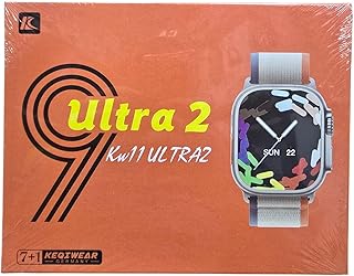 ساعة ذكية ULTRA 2 كبيرة للغاية 7 في 1 ، شاشة HD 2 انش للاتصالات، تتبع اللياقة البدنية، شحن لاسلكي، معدل ضربات القلب، تشبع الاكسجين ، موسيقى، للرجال والنساء