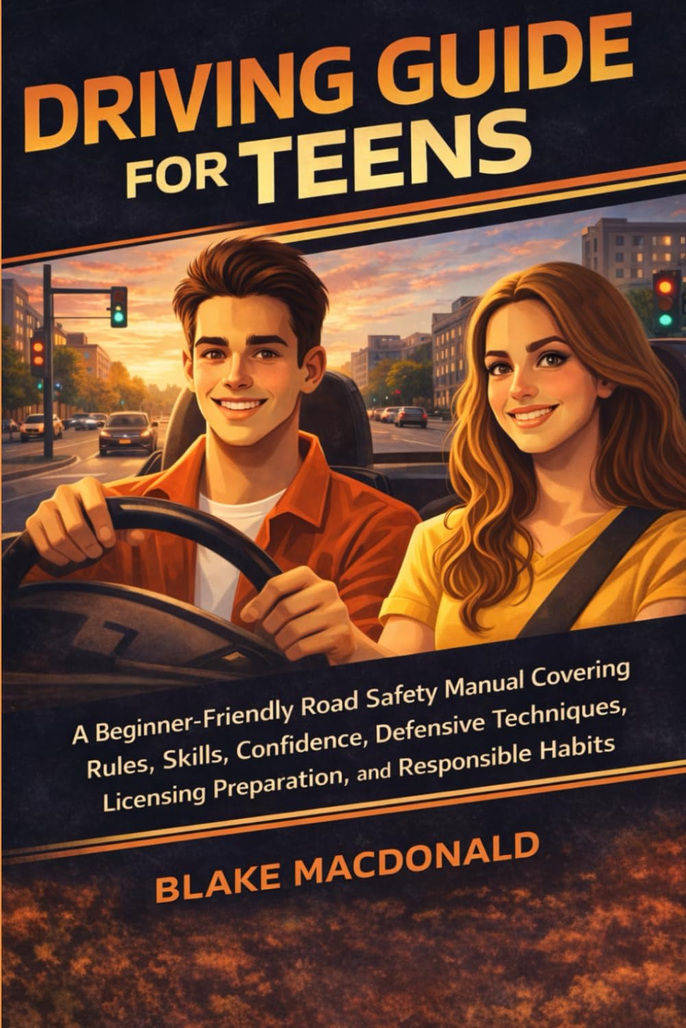 DRIVING GUIDE FOR TEENS: A Beginner-Friendly Road Safety Manual Covering Rules, Skills, Confidence, Defensive Techniques, Licensing Preparation, and Responsible Habits