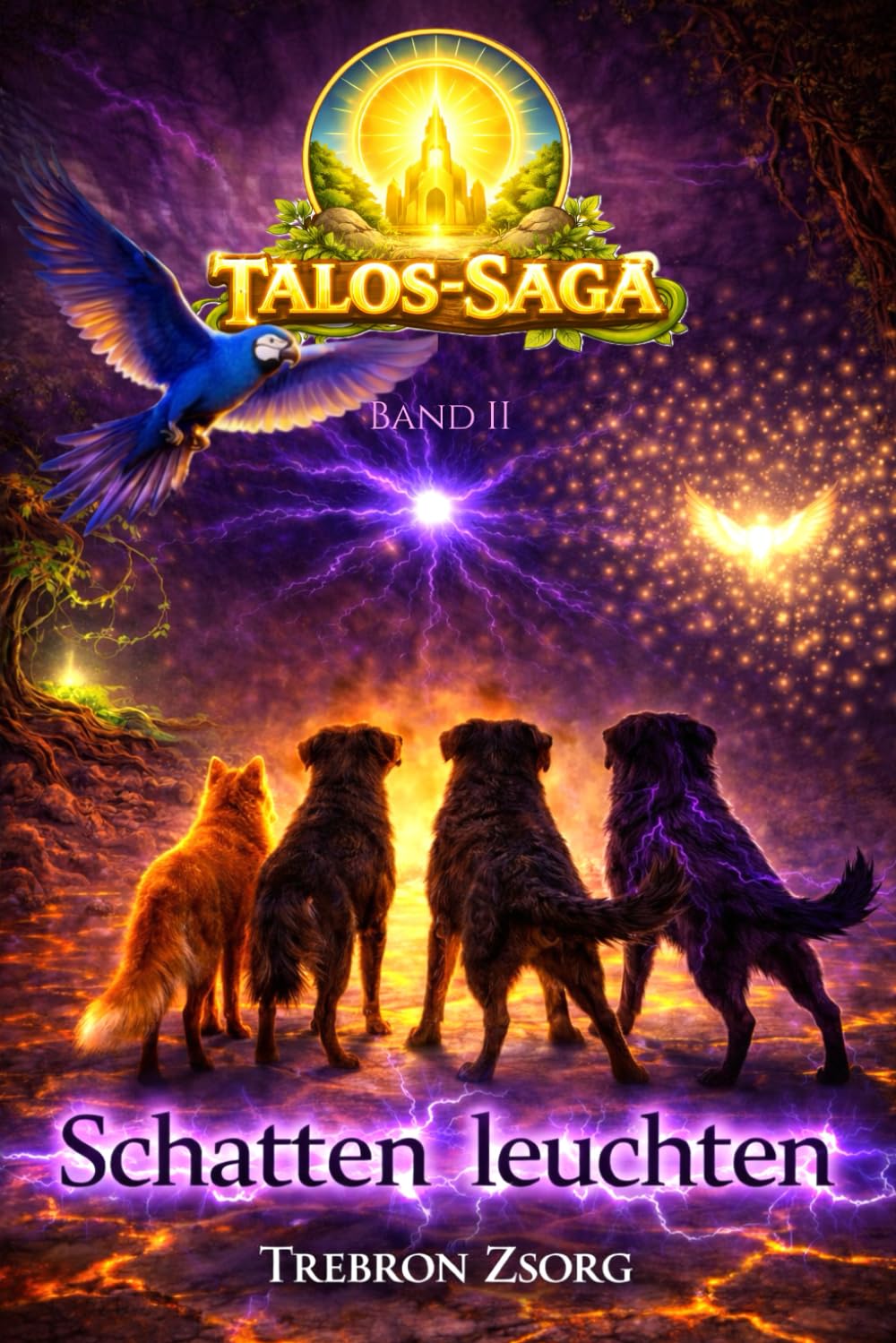 TALOS-SAGA - BAND II: Schatten leuchten - Eine Fantasy-Geschichte über Licht, Schatten, Mut, Freundschaft und Liebe.