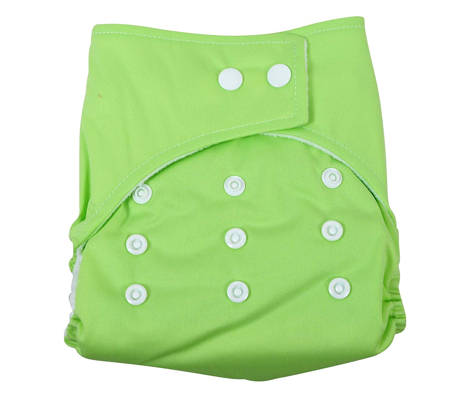 Baby Station Waterproof Reusable Adjustable Swim Diaper One Size Nappy 0-24 Months (Green)-image-12