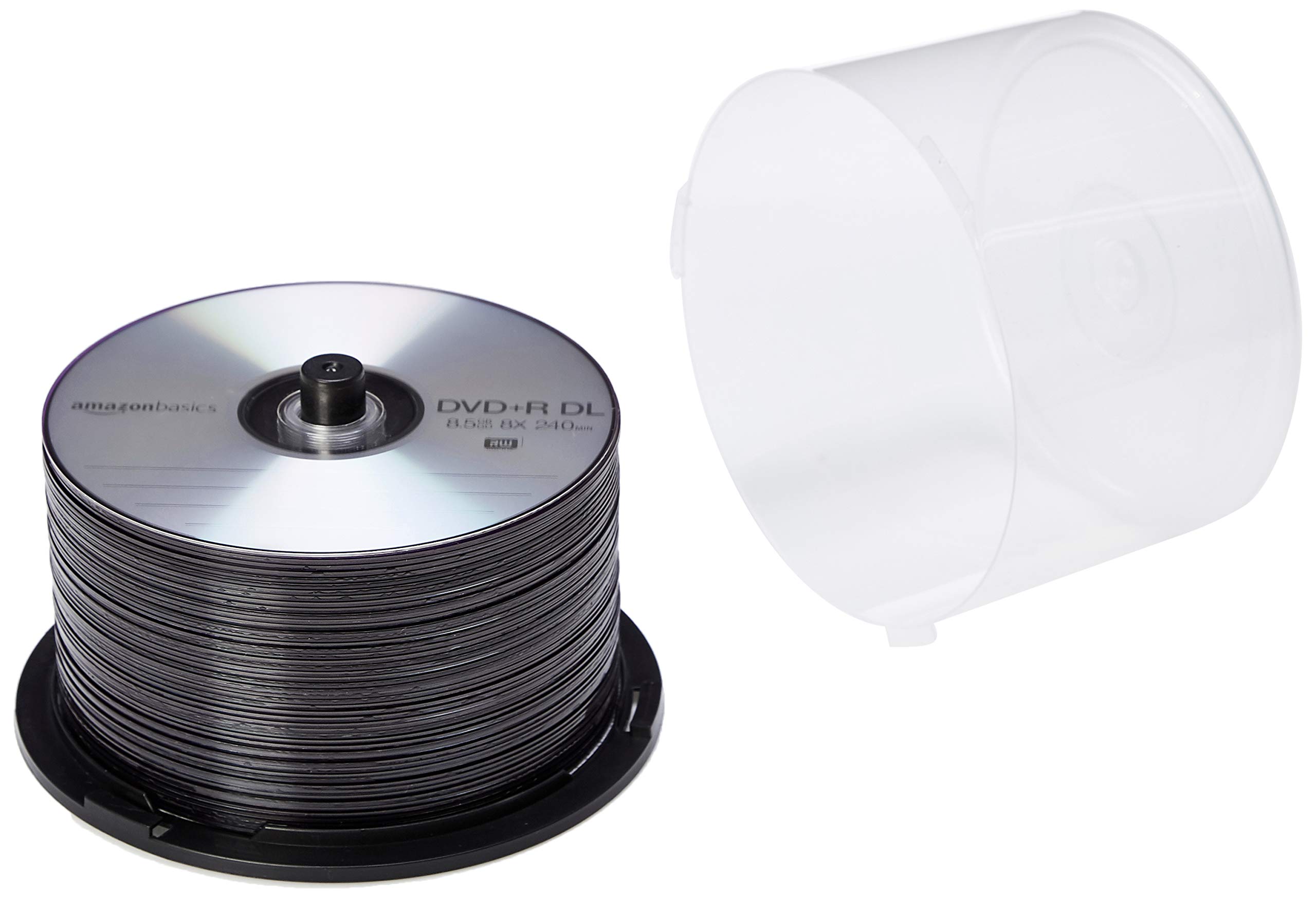 Amazon.com: Amazon Basics 8.5GB 8x Blank Disks DVD+R DL - 50-Pack