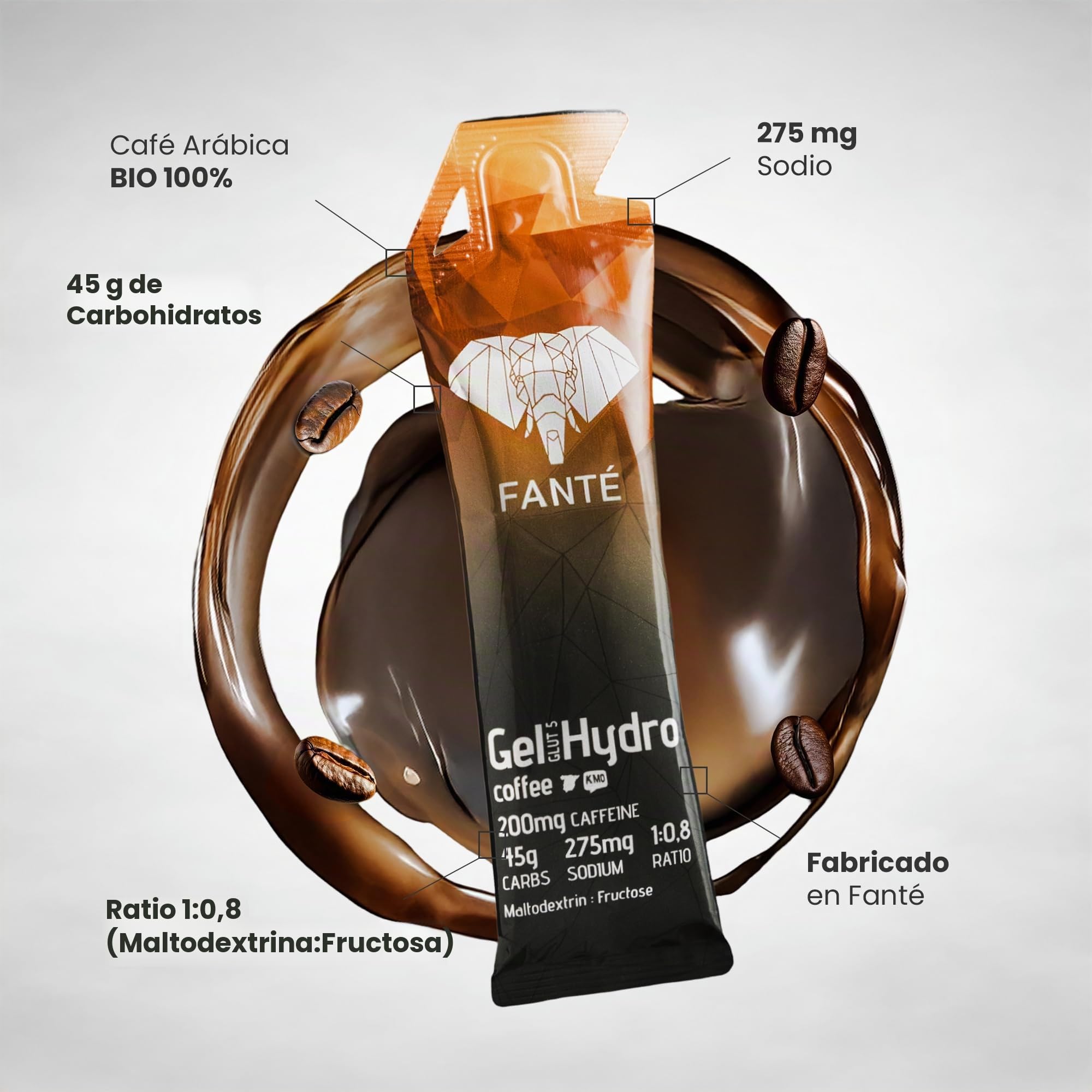 Fanté Tester Pack | Pack Surtido para Descubrir la Gama de geles energéticos de FANTÉ | 8 Geles + 2 Bebidas + 3 gominolas | Con Fruta Ecológica y 350mg de Sodio