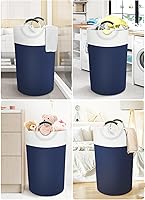 Vista 5 de BlissTotes Laundry Basket, Laundry Hamper, Hampers for Laundry, Clothes Baskets Collapsible With Handles Waterproof For Bathroom Storage College