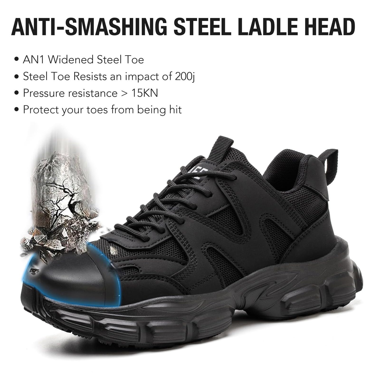 Scarpe Donna Ginnastica Pianta Larga Eleganti Sneakers Platform Donna | Sneakers Ragazza in Cuscino Aria per Allenamento Palestra Calzature Atletica Concezione Ergonomica Tessuto Sintetico