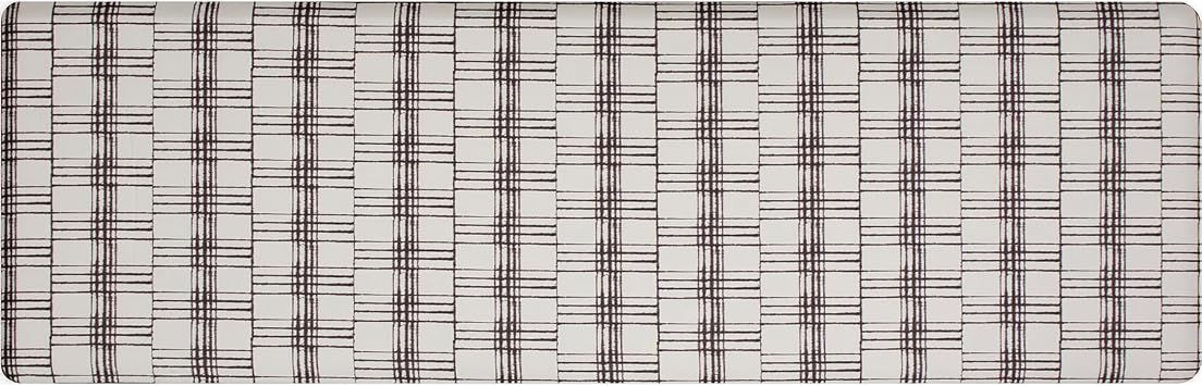 FloorPops Rooney Taupe Anti-Fatigue Comfort Long Mat 60in x 20in x 0.5in, FPA6290