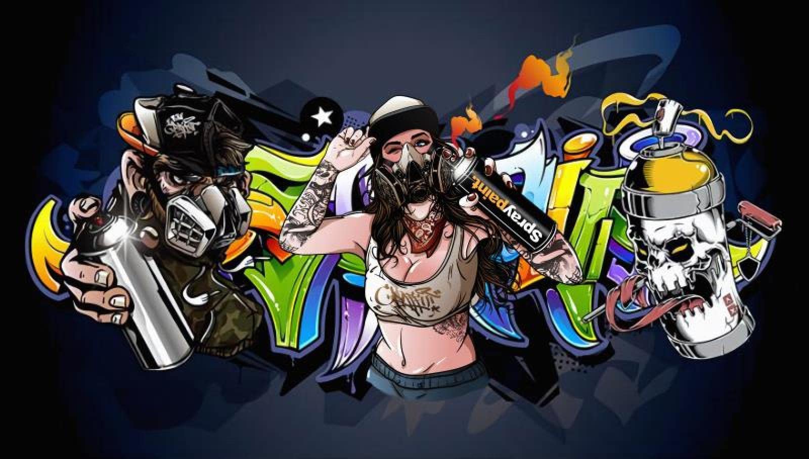 Negozio Di Carta Da Parati Graffiti Sala Da Ballo Hip-Hop Carta Da Parati Hip-Hop Palestra Club Murale Personalizzato Personalizzato-200Cmx140Cm