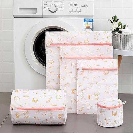 Amazon Co Jp 洗濯物袋 洗濯機ランドリーバッグホーム使用大容量汚れた服装収納袋多目的洗濯バスケット下着洗い袋 Color Cylinder 22 33cm ホーム キッチン