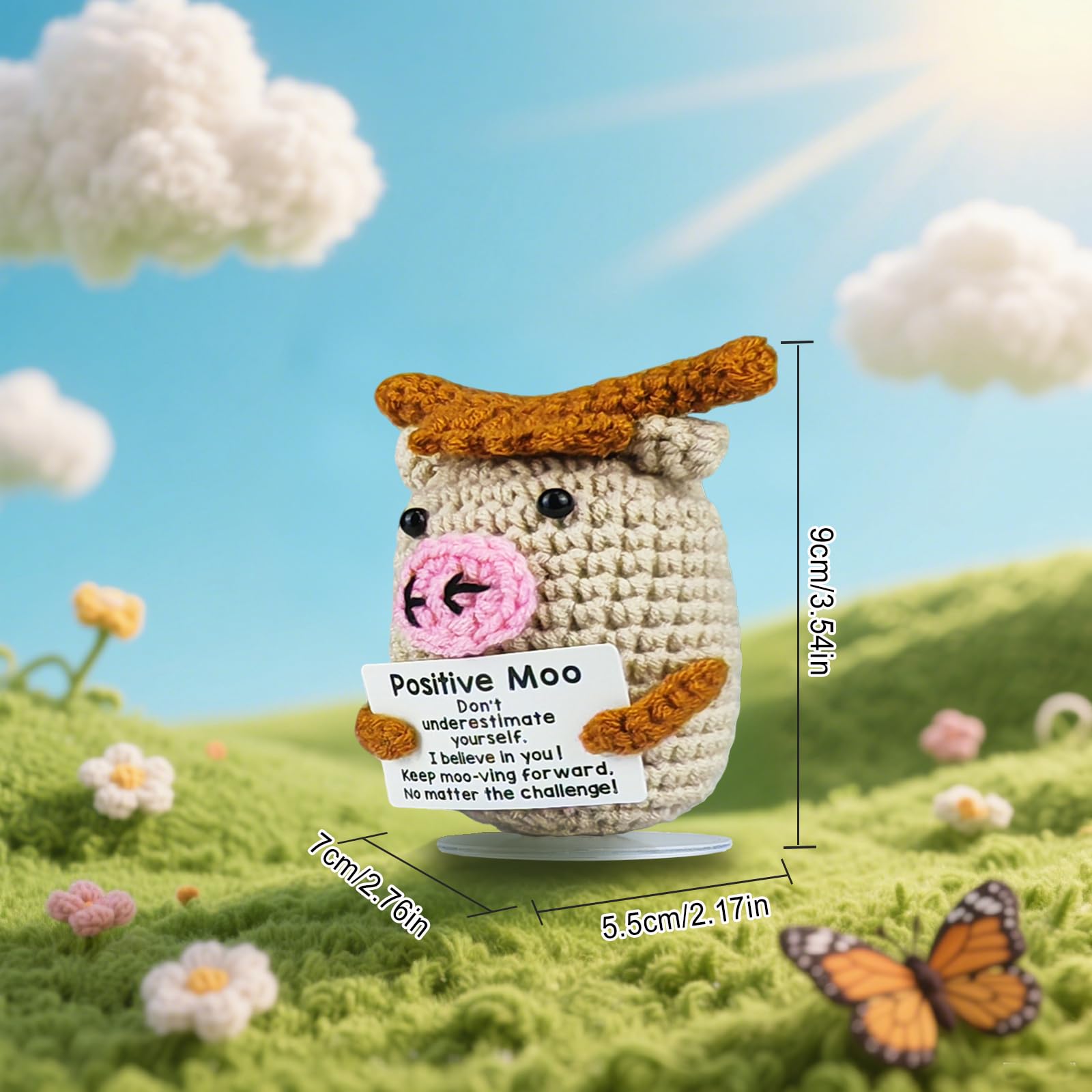 SZMDLX Positive Crochet Animals - Image 3