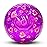 Picador Soccer Ball Size 3 4,Sparkling Girls Soccer Ball for Kids Toddlers Children Indoor Outdoor Backyard Play Sport Ball (Purple Love, Size 4)