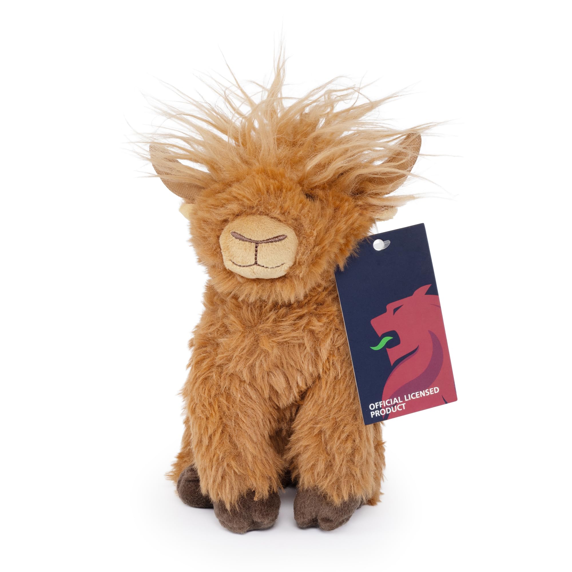 Official Scotland Highland Cow Plush Soft Toy - Football Supporter Mascot & Gift for Tartan Army Fans