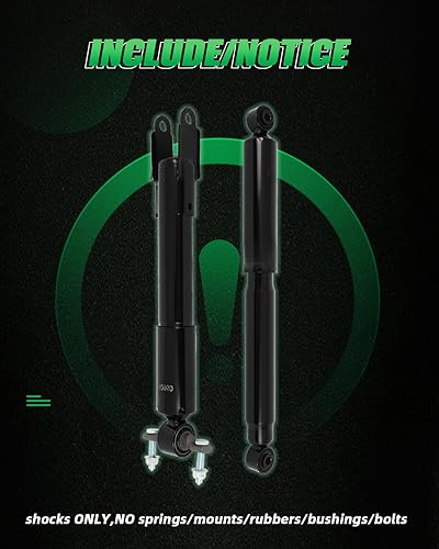 Miniatura 4 de SCITOO Amortiguadores delanteros y traseros (4 piezas) para Chevy, amortiguadores para Chevy Silverado 2011-2017 2500 HD, 2011-2017 para Chevy