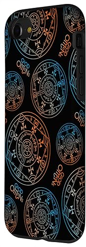 Vista 44 de iPhone 11 Pro Max Good Omens - Funda de la Rueda de la fortuna