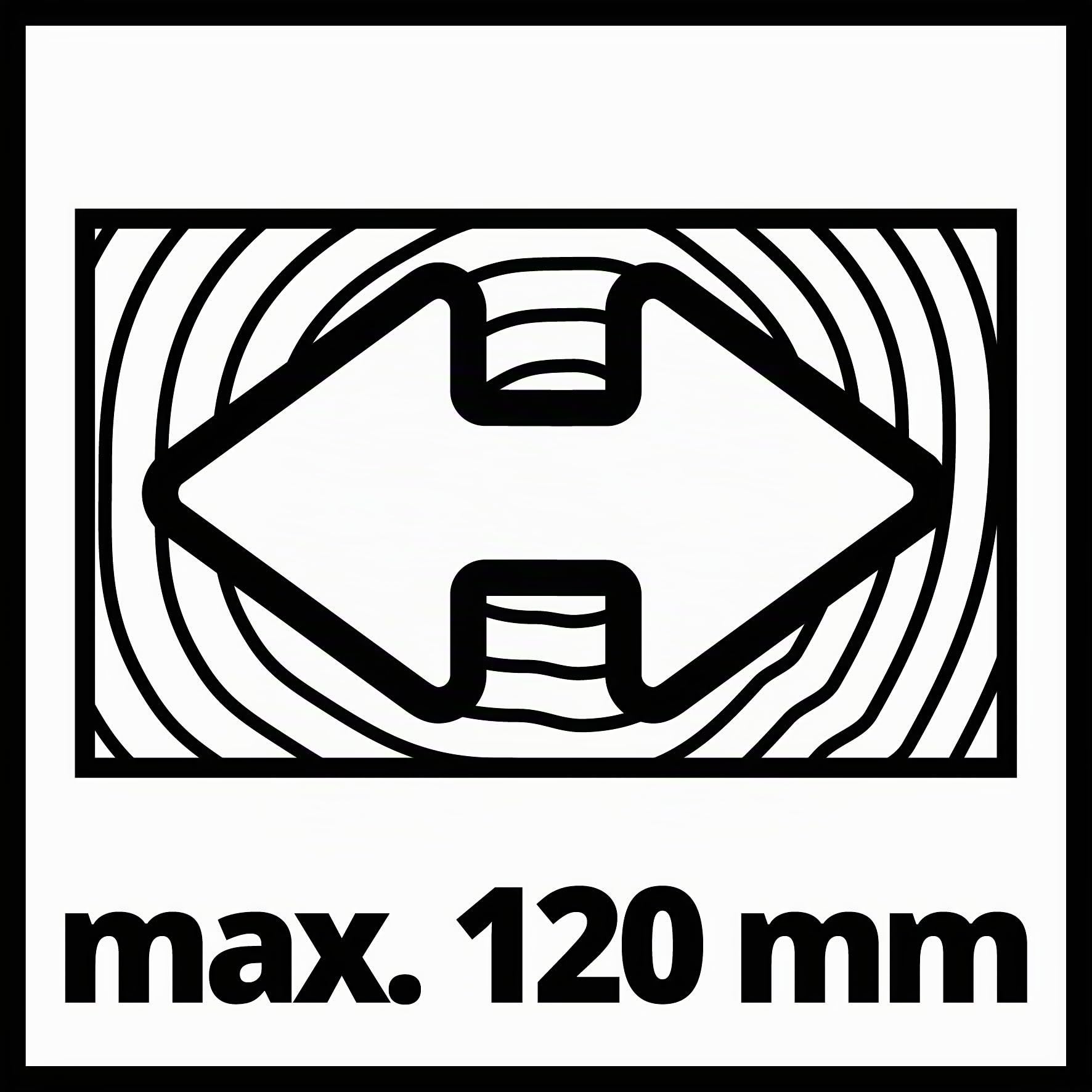 Einhell TC-MS 216: Sega radiale con motore da 1600 W, disco Ø216 mm, tavolo in alluminio, inclinazione testa a 45°, incluso disco in carbur