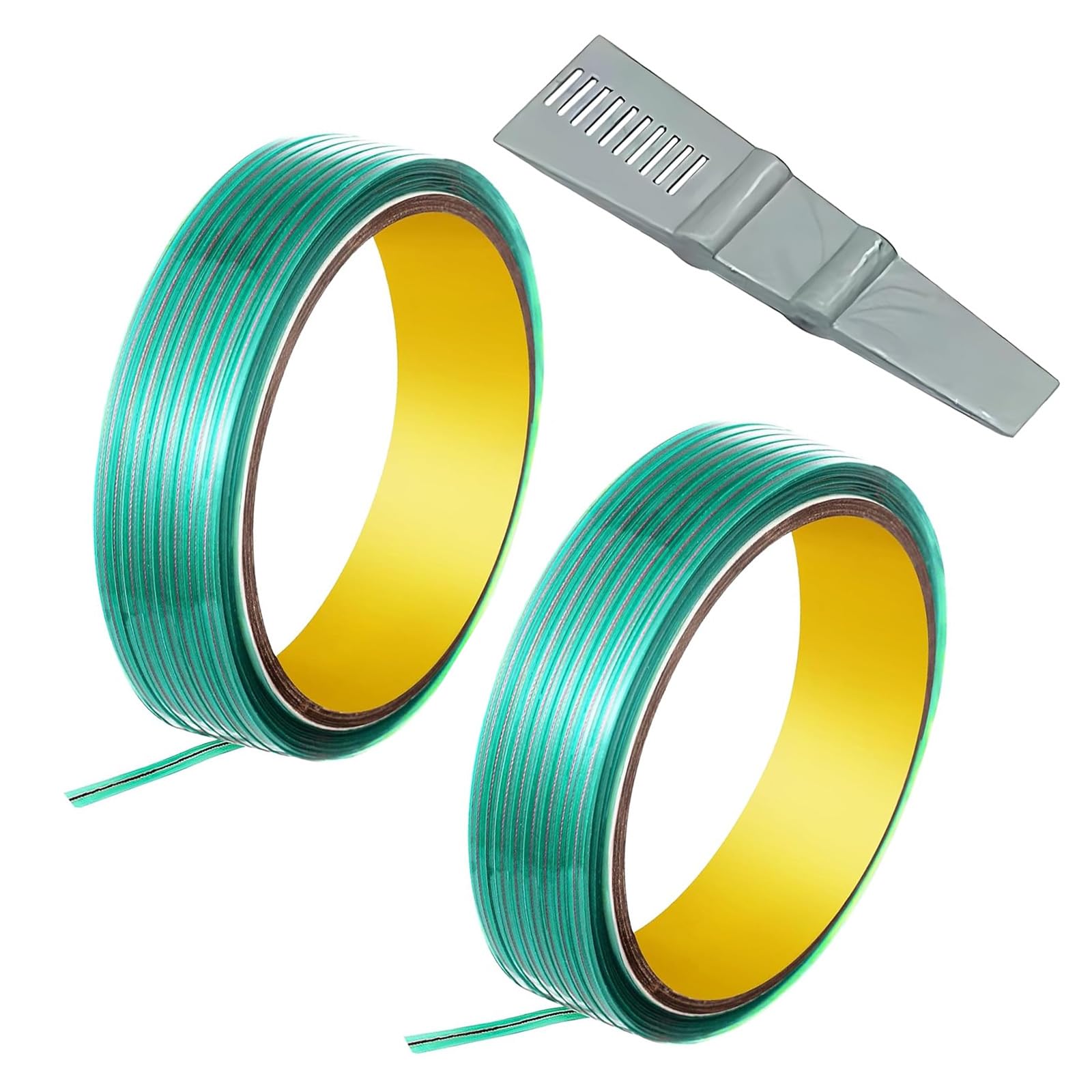 Knifeless Tape Finish Line Vinyl Wrap Kit,20M Cutting Scratch-Free Car Sticker Tools with Squeegee,Cutting Line,Car Wrapping Tools for CarSticker Design DIY Projects