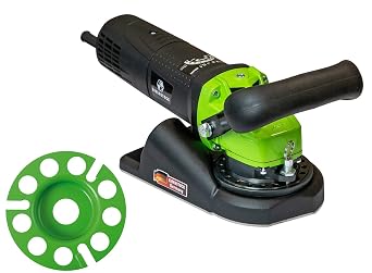 CS Unitec | EOF 100 WD | Paint Stripper/Shaver Kit to Remove Paint, Coatings, Varnish, Latex, Other Materials from Flat Wooden Surfaces. 10,000 RPM, 110 V - Made in Germany