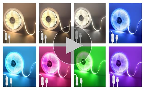 Amazon.co.jp: クリアヒル（Clearhill）5V COB LEDストリップ