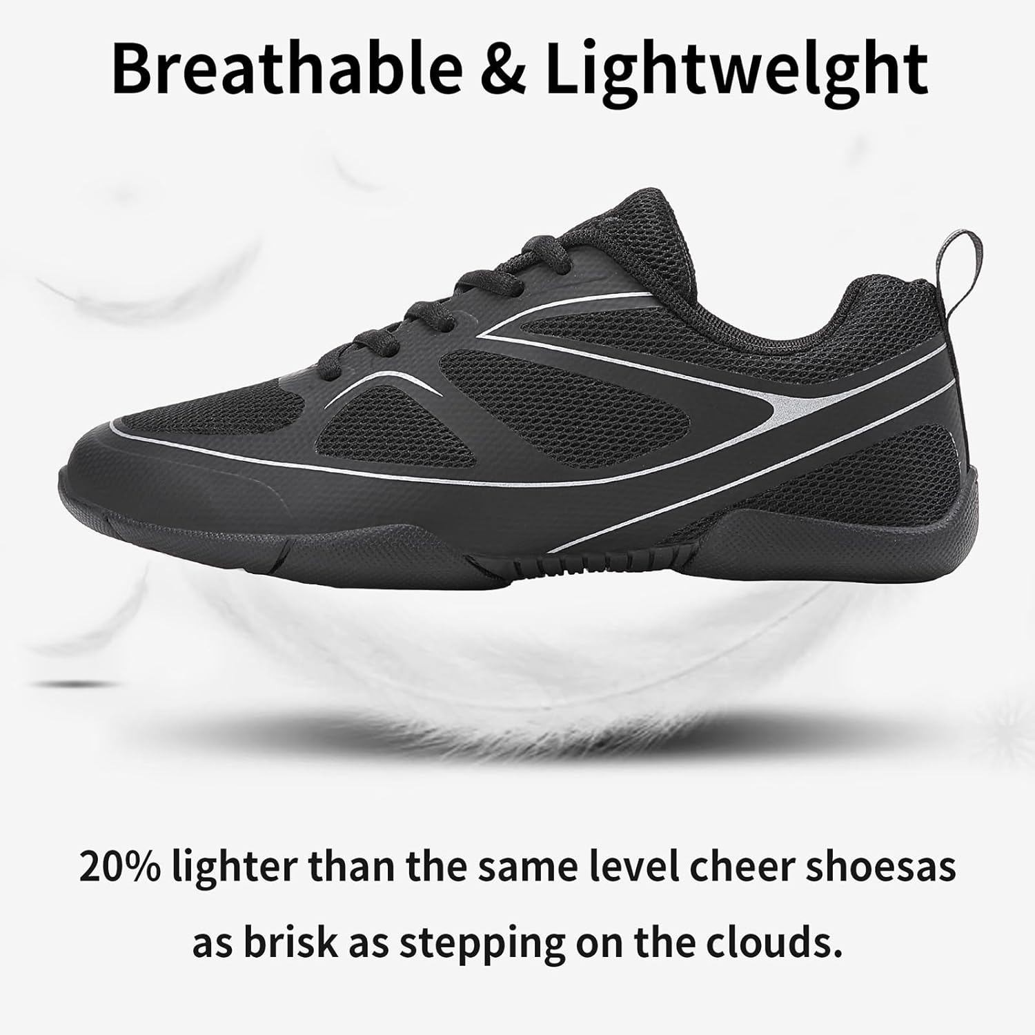 Cheer Shoes Girls Dance Sneakers Women Tennis Training Competition Tumbling Athletic Youth Hip Hop