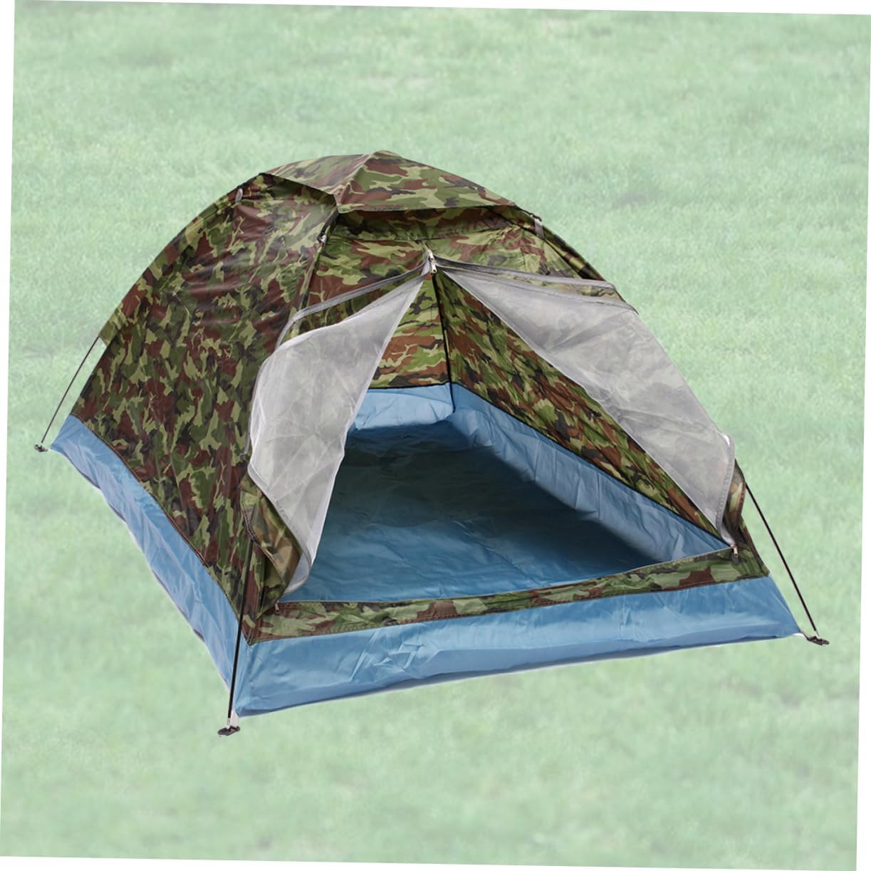 Rod Camping Tent Double Person Beach Tent Lightweight and Portable for Hiking and Camping