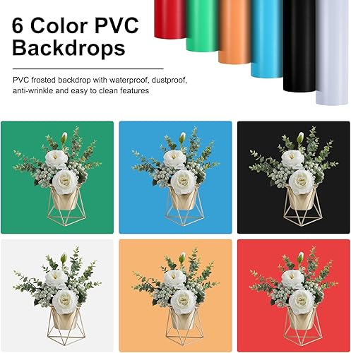 Miniatura 4 de Caja de luz portátil para fotografía, caja de luz de estudio fotográfico, kit de tienda de campaña profesional de 12 x 12 pulgadas con 120 luces LED