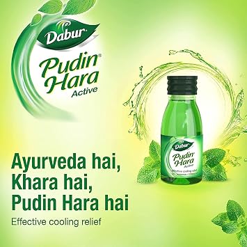 Dabur Pudin Hara Active, 30 Ml - Pet Bottle (Pack Of 4)