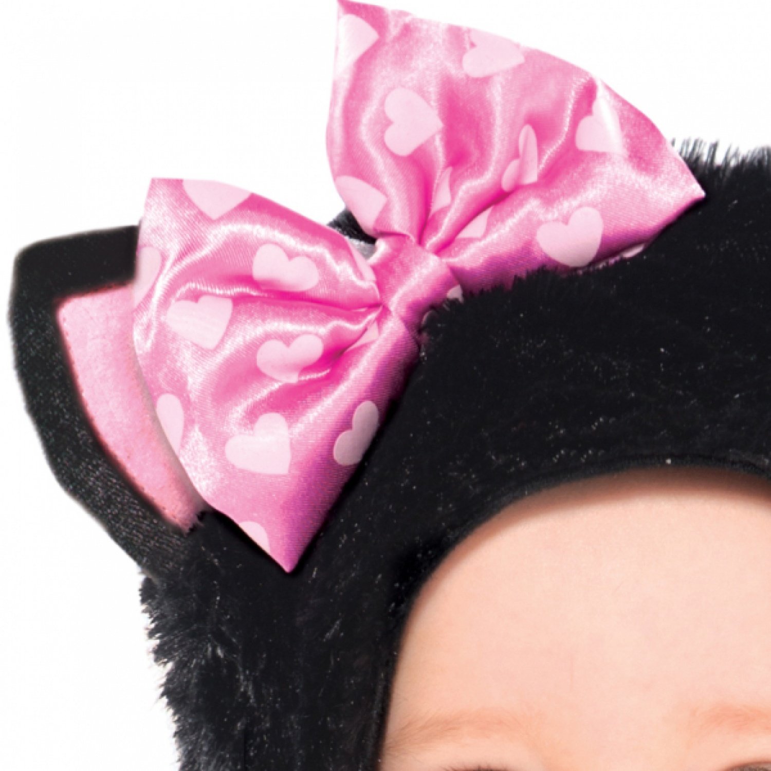 (PKT) (997542) Child Girls Itty Bitty Kitty Costume (12-18m), Black, Pink, 12-18 Months - Image 2